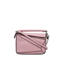 loewe pre-owned sacoche mini puzzle pre-owned (2019) - rose